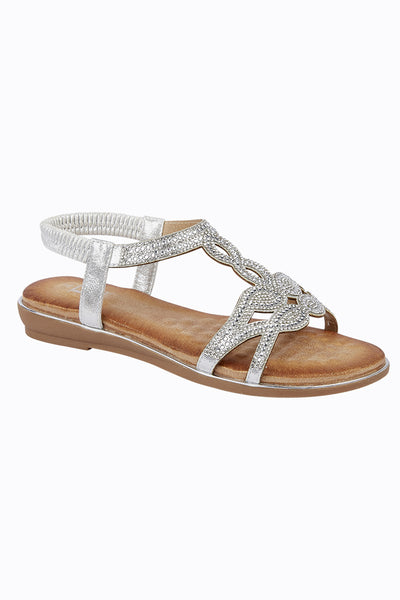 Comfort sparkle sandal