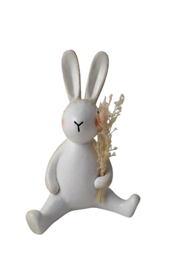 13.5cm Blushing Sitting Bunny