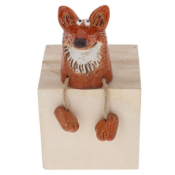 Dangle Leg Pottery Fox