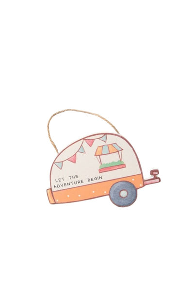 Adventure Caravan Sign