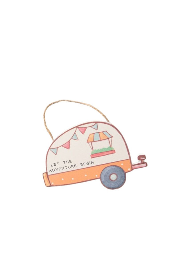 Adventure Caravan Sign