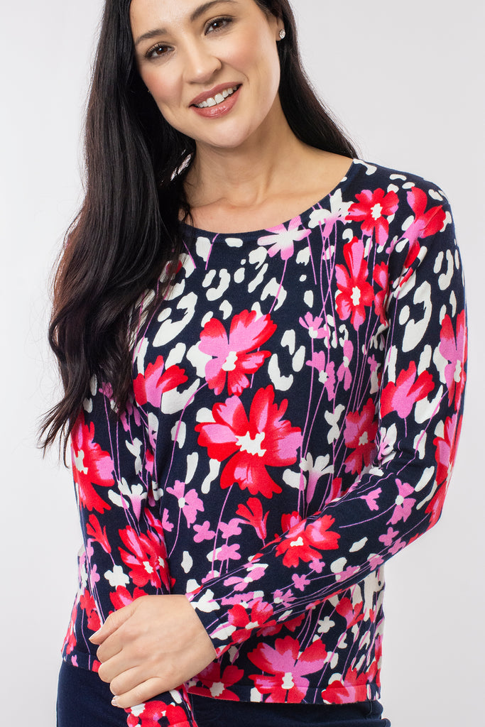 Floral sale print jumper