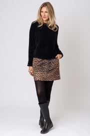 Animal Print Skirt