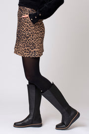 Animal Print Skirt