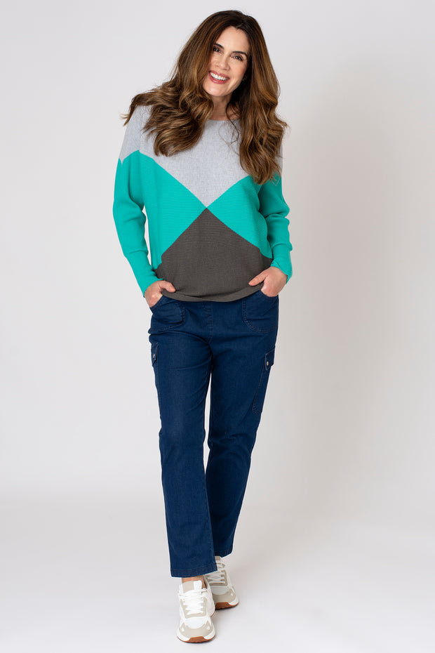 Batwing Large Diamond Jumper
