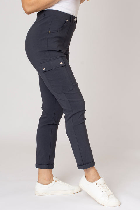 Bengaline cargo trouser - Dark Grey