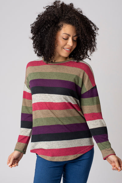 Block Striped Top