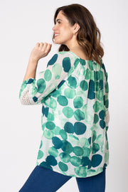 Blurred Spot Gypsy Top