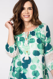 Blurred Spot Gypsy Top