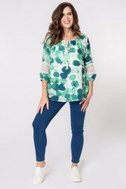 Blurred Spot Gypsy Top