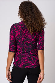 Blurry Animal Pintuck Shirt