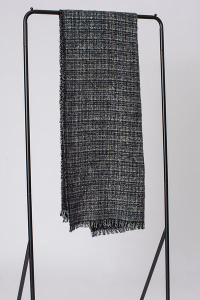 Boucle Check Scarf
