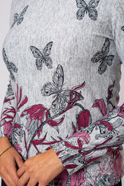 Butterfly border top