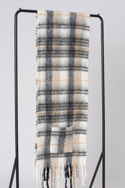 Check Pocket Scarf