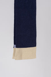 Colour Block Knitted Scarf