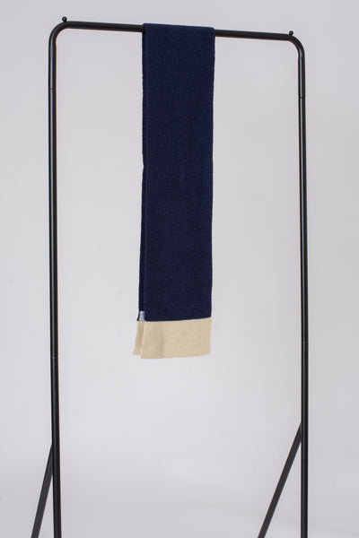 Colour Block Knitted Scarf