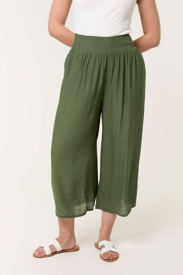 Cropped Lightweight Trouser