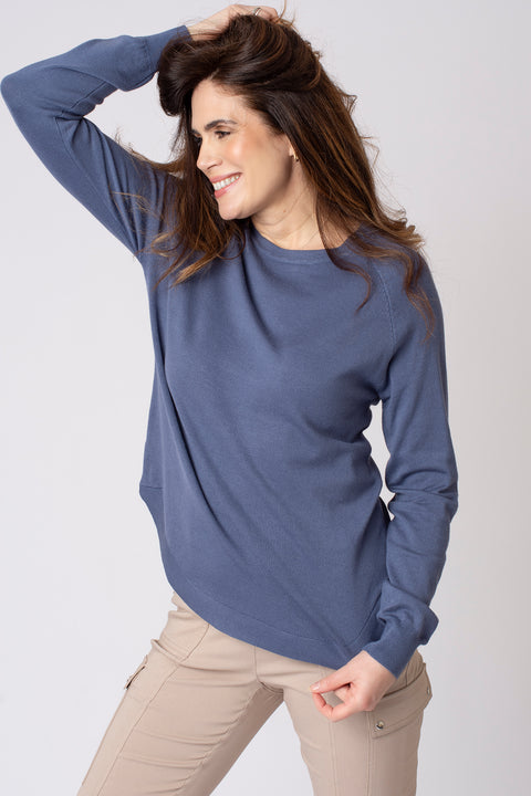 Curved Hem Jumper