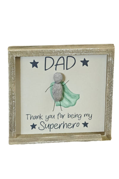 Dad Superhero Plaque