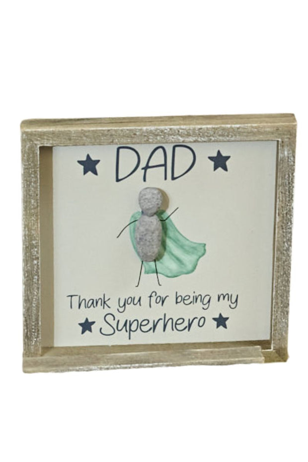 Dad Superhero Plaque