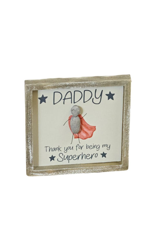 Daddy Superhero Plaque