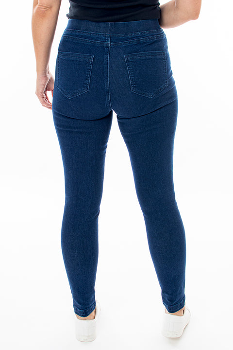 Denim stretch jegging