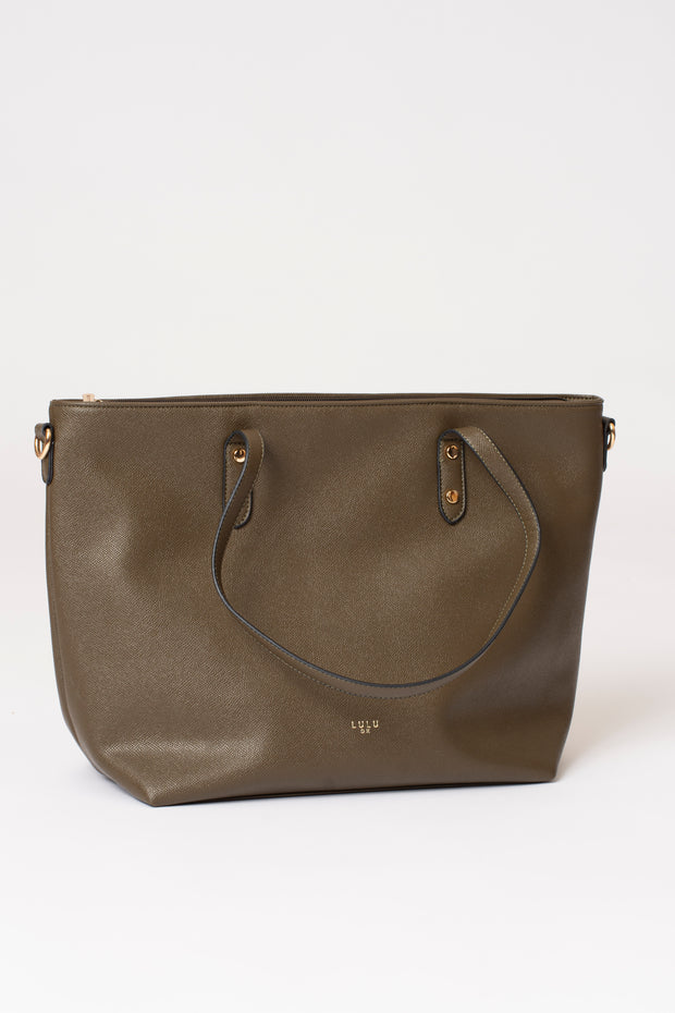 Detachable Strap Large Tote Bag