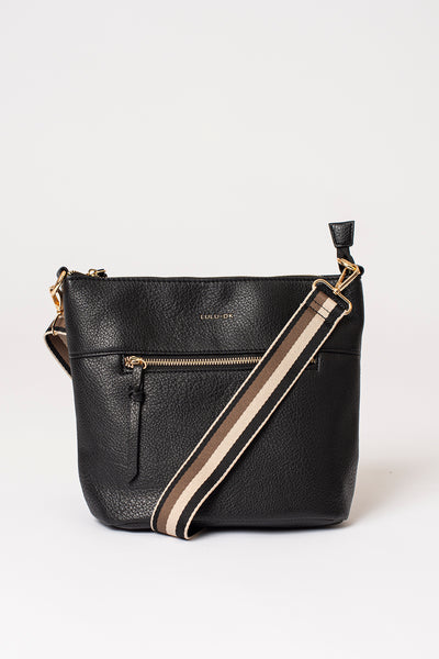 Detachable Webbing Strap Zip Bag