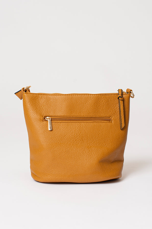 Detachable Webbing Strap Zip Bag