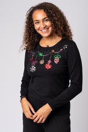 Drape Bauble Garland Jumper