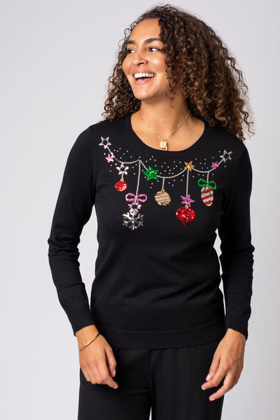 Drape Bauble Garland Jumper