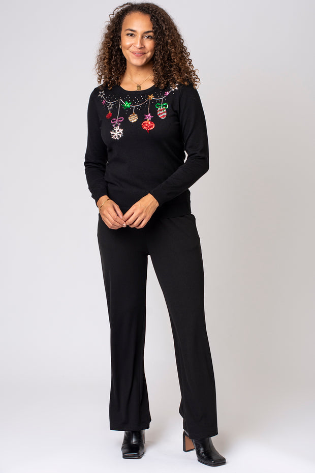 Drape Bauble Garland Jumper