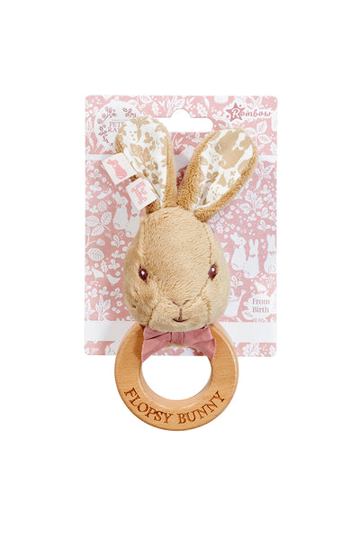 Flopsy Bunny ring rattle