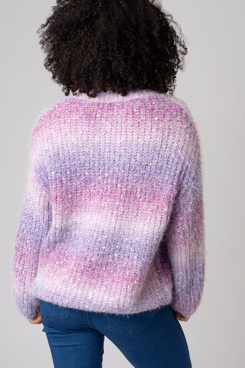 Fluffy Ombre Jumper