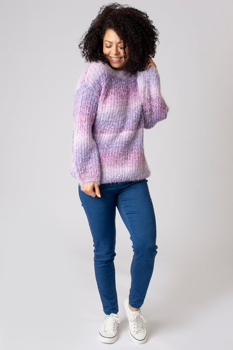 Fluffy Ombre Jumper