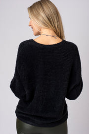 Fluffy Rib Jumper