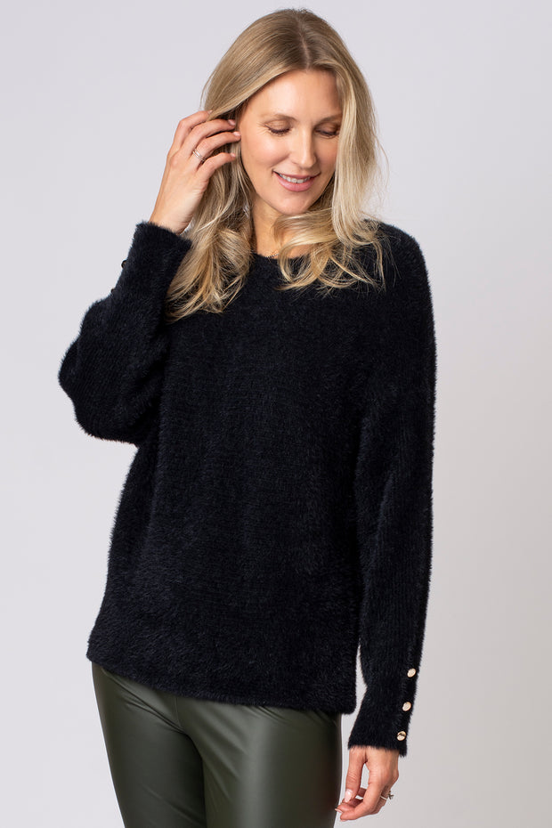 Fluffy Rib Jumper