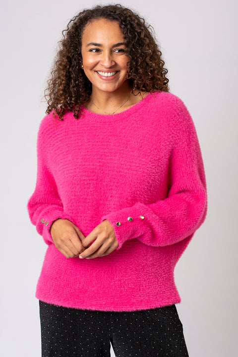 Fluffy Rib Jumper