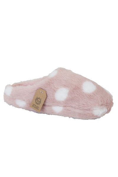 Fluffy spot slipper