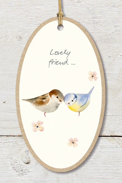Lovely friend plaque
