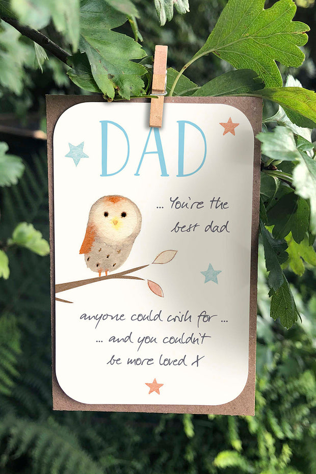 Dad keepsake card