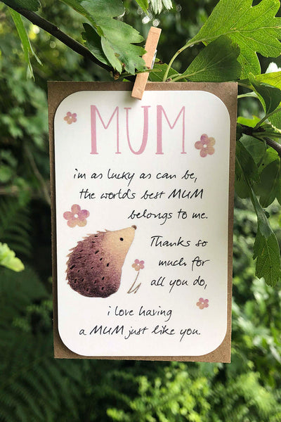 Mum keepsake card