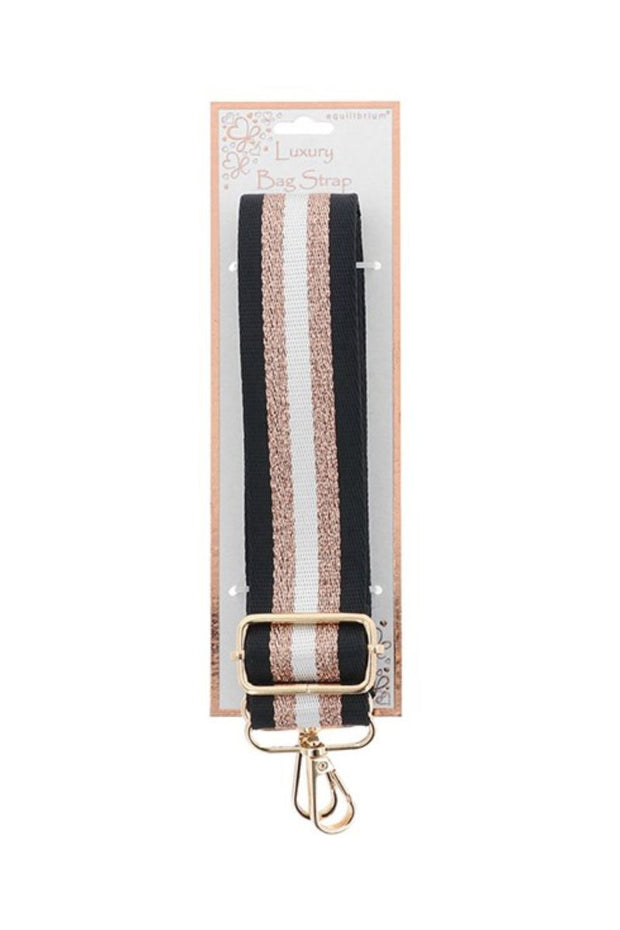 Gold Stripe Webbing Strap