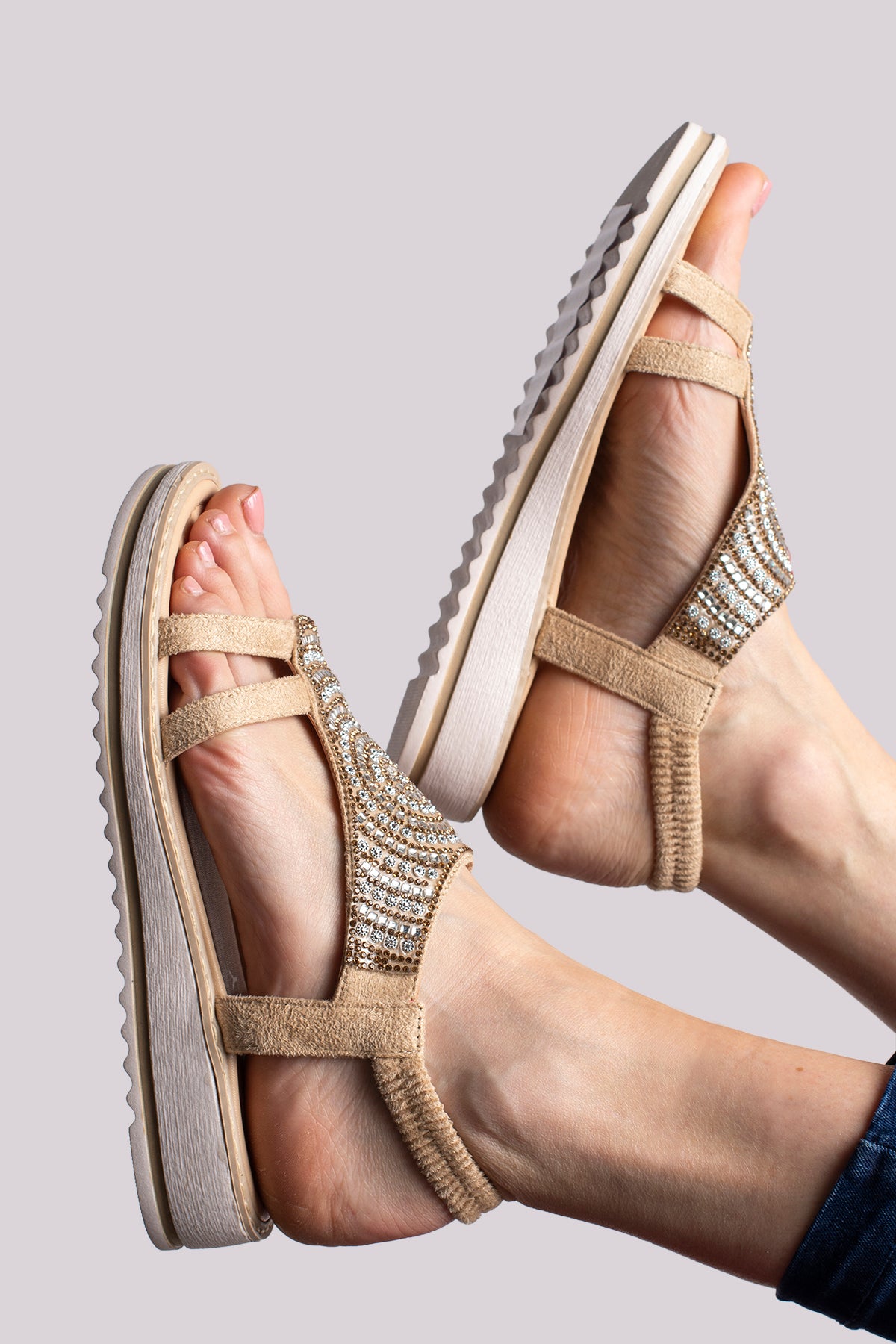 Graduated Circle Sparkle Sandal – The Stock Shop