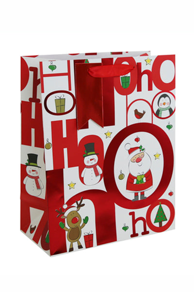 Ho ho ho large gift bag