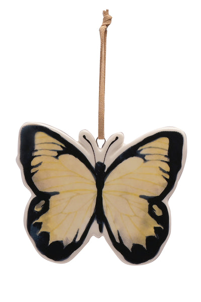 Ceramic butterfly hanger