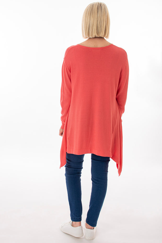 Hanky hem jumper