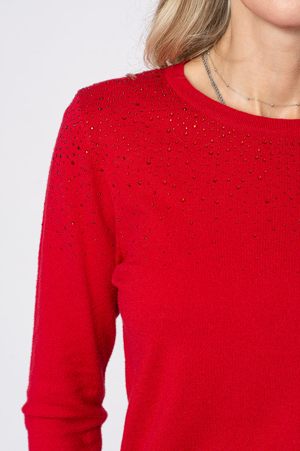 Iridescent stud jumper