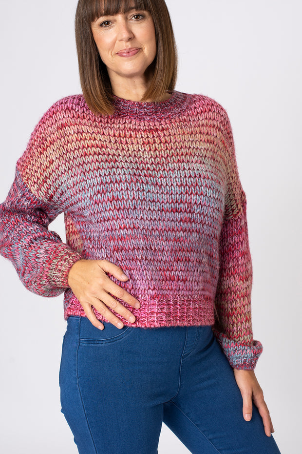 Jewel Lurex Ombre Jumper