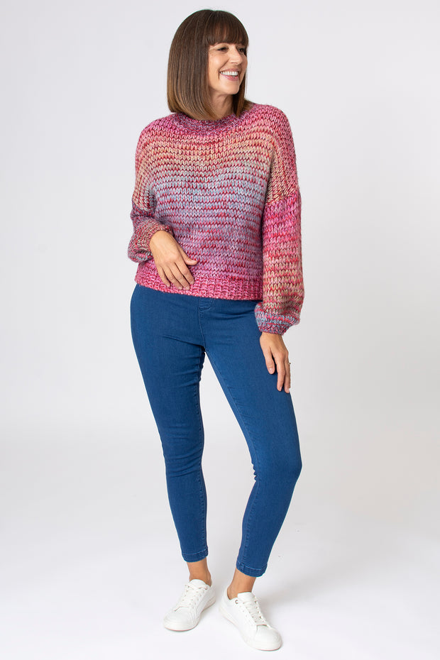 Jewel Lurex Ombre Jumper